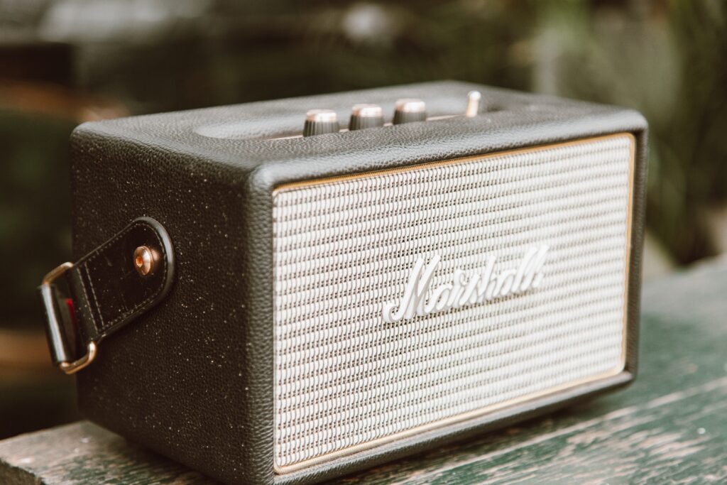 Soorten retro speakers: Marshall